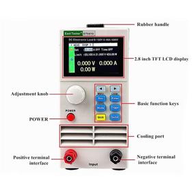 img 2 attached to 💡 East Tester ET5410: High-Performance Single-Channel Programmable Electronic Load - 400W Input, 0-150V/0-40A - DC Load Tester