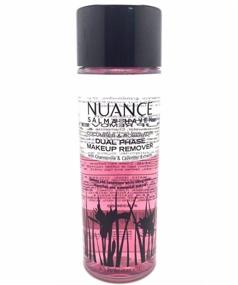 img 1 attached to Nuance Salma Hayek Dual Phase Makeup Remover: Effortlessly Lift Away Stubborn Cosmetics