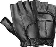 milwaukee leather mg7585 fingerless gloves men's accessories logo
