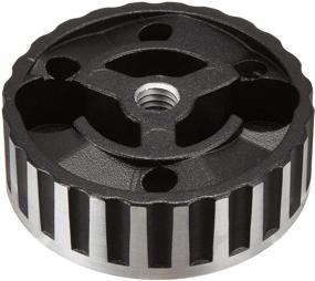 img 1 attached to Manfrotto 120 Converter Plate: Tripod Head Screw Adapter 3/8-Inch to 1/4-Inch - Replaces 3054, Black