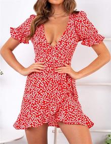 img 3 attached to Фасоны "Floral Fishtail Dresses" для женщин от Relipop - модная женская одежда.