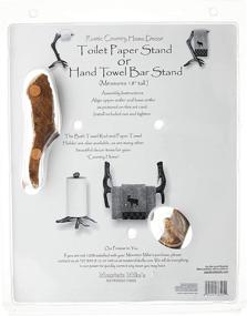 img 1 attached to Enhance Your Bath Décor with Mountain Mike's Reproductions Antler Hand Towel Bar Stand