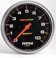 auto meter 5160 pro comp tachometer logo
