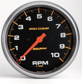 img 1 attached to Auto Meter 5160 Pro Comp Tachometer