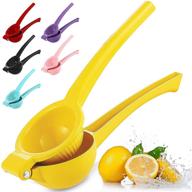 🍋 zulay premium metal lemon squeezer: extract maximum juice with our citrus juicer logo