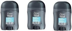 img 1 attached to 🧼 Dove Men+Care Clean Comfort Anti-Perspirant Deodorant Travel Size 3-Pack - 0.5 Oz Ea.