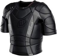 👕 troy lee designs ups 7850-hw under protector: maximum protection for xl riders in sleek black logo