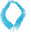 liqunsweet strands synthetic turquoise graduated beading & jewelry making logo