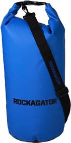 img 1 attached to 🌊 Rockagator Waterproof Dry Bags: 100% Waterproof with Detachable Shoulder Strap - Perfect for River, Lake, Rafting, Kayaking - Available in 10L, 20L, 30L, 50L Sizes