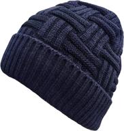 🎩 loritta winter hat - cozy knitted wool baggy slouchy beanie skull cap, warm unisex headwear for men and women, perfect gifts logo