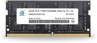 повышение объема памяти для ноутбука adamanta на 16 гб - ddr4 2133 мгц pc4-17000 sodimm 2rx8 cl15 1.2 вт блок памяти dram ram логотип