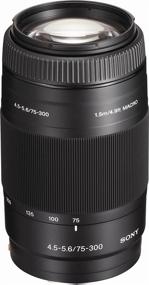 img 4 attached to 📷 Sony Alpha Digital SLR Camera 75-300mm Compact Super Telephoto Zoom Lens - f/4.5-5.6