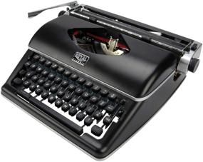 img 2 attached to 🖋️ Royal Classic Retro Manual Typewriter (Black) - Model 79104P: A Timeless Writing Companion!