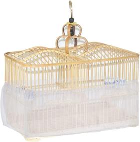 img 3 attached to HEEPDD Universal Catcher Ventilated Birdcage Birds for Cages & Accessories