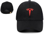 🧢 alzz tesla hats - embroidered adjustable baseball caps for racing motors - stylish apparel for tesla car owners - high-quality tesla car accessories logo