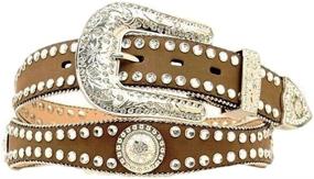 img 1 attached to 👸 Women's Accessories: Blazin Roxx Rhinestone Conchos with Stylish Design