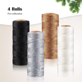 img 2 attached to Metallic Christmas Decorative Wrapping Materials Exterior Accessories