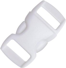 img 3 attached to 20Pcs White Plastic Quick Side Release Buckle for Paracord Bracelets - Penta Angel Craft DIY