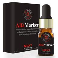 alfamarker pheromones for men - high concentration pheromone perfume - male feromone oil formula - feromonas para hombres concentradas - premium scent 5 ml - perfect holiday gift logo