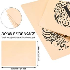 img 1 attached to 30 Sheets Double-Sided Skin Practice Pad - 8 x 6 Inch, No Ink Needed, Ideal for Microblading Eyebrows or Lips Practice - Supplies for Beginners and Artists