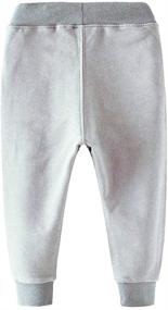 img 3 attached to 🏻 ACESTAR Pure Boys' Athletic Sweatpants with Drawstring - Ultimate Comfort and Style for Kids!