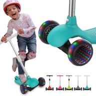 🛴 asiton children's scooter: 3-wheel kick scooter for 3-6 year olds, boys and girls, with light up wheels - learn to steer logo