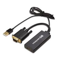 🔌 адаптер cable matters vga к hdmi: улучшите свой монитор и телевизор с поддержкой аудио логотип