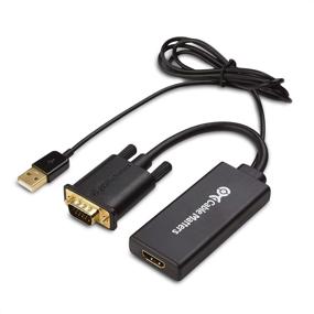 img 4 attached to 🔌 Адаптер Cable Matters VGA к HDMI: Улучшите свой монитор и телевизор с поддержкой аудио