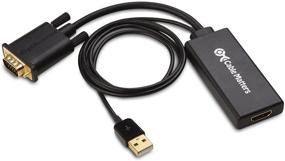 img 3 attached to 🔌 Адаптер Cable Matters VGA к HDMI: Улучшите свой монитор и телевизор с поддержкой аудио