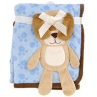 🐶 babies r us 3d puppy blanket - blue - premium quality - ideal for baby's comfort - 30 x 40 logo