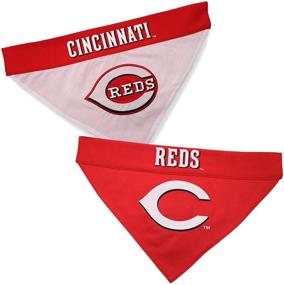 img 4 attached to Pets First RED 3217 S M MLB Bandana