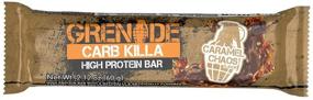 img 3 attached to 🍫 Grenade Carb Killa Caramel Chaos Candy Bar - High Protein, Low Sugar - 12 Pack, 60g each