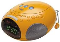 sony icf-cd831 psyc clock radio/cd player (yellow) logo