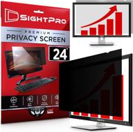 🖥️ sightpro 24" widescreen monitor privacy screen filter - ultimate privacy and anti-glare protector logo