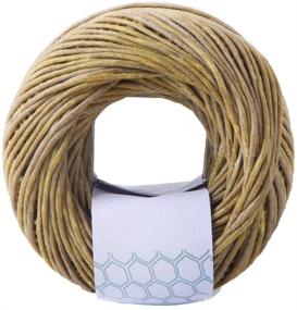 img 2 attached to 🪴 Organic Hemp Wick with Beeswax Coating - EricX Light, Thick Gauge (2.0mm), 200 ft Spool