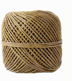 img 1 attached to 🪴 Organic Hemp Wick with Beeswax Coating - EricX Light, Thick Gauge (2.0mm), 200 ft Spool