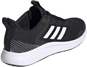 img 3 attached to Adidas Fluidstreet Running Black White Men's Shoes in Athletic