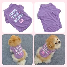 img 2 attached to 🐶 Yikeyo xs Puppy Clothes Girl - Yorkie Clothes for Small Dogs - Small Puppy Clothes Boy - xs Dog Clothes Girl - Tea Cup Puppy Clothes - Female Dog Clothes - Girl Dog Clothes: High-Quality and Stylish Apparel for Your Pet!