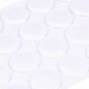 img 3 attached to 🔍 Ideal IGOGO 200 PCS Clear Epoxy Stickers for Adhesive Seal Bottle Caps and Pendants 1-Inch - Guaranteed Quality and Durability