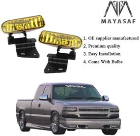 img 2 attached to MAYASAF Chevrolet Assembly Silverado 2000 2006 Lights & Lighting Accessories