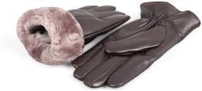 img 2 attached to Zavelio Premium Shearling Sheepskin Leather