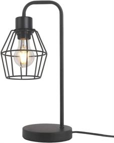 img 4 attached to 🏮 LIUSUN LIULU Premier Industrial Table Lamp: Stylish Vintage Edison Reading Lamp for Bedroom and Living Room Décor