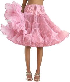 img 3 attached to 🎃 Malco Modes Petticoat: Perfect for Halloween, Parties, and Vintage Wear!