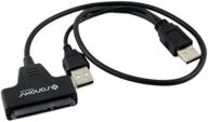 адаптер кабеля sata для жестких дисков 2,5 дюйма с высокой скоростью usb 2.0 - sanoxy логотип