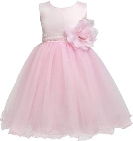 img 4 attached to 👸 Toddler Bridesmaid Princess Dresses - Girls' Wedding Clothing