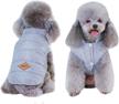 xqpetlihai clothes fashion windproof lightweight dogs logo