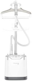 img 2 attached to Efficient and Powerful White Rowenta IS8440 Full Size Garment and Fabric Steamer with Screen