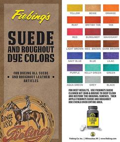 img 1 attached to 👞 Fiebing's Suede Dye: Revive, Enhance, and Renew Suede and Rough-out Leather