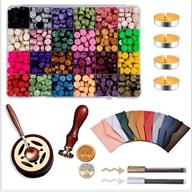 💌 complete 619pcs wax seal kit for wedding invitations & gift wrapping logo