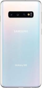 img 2 attached to Samsung Galaxy S10, 128GB Factory Unlocked Android Cell Phone with Fingerprint & Facial Recognition, Long-Lasting Battery - Prism White (US Version)